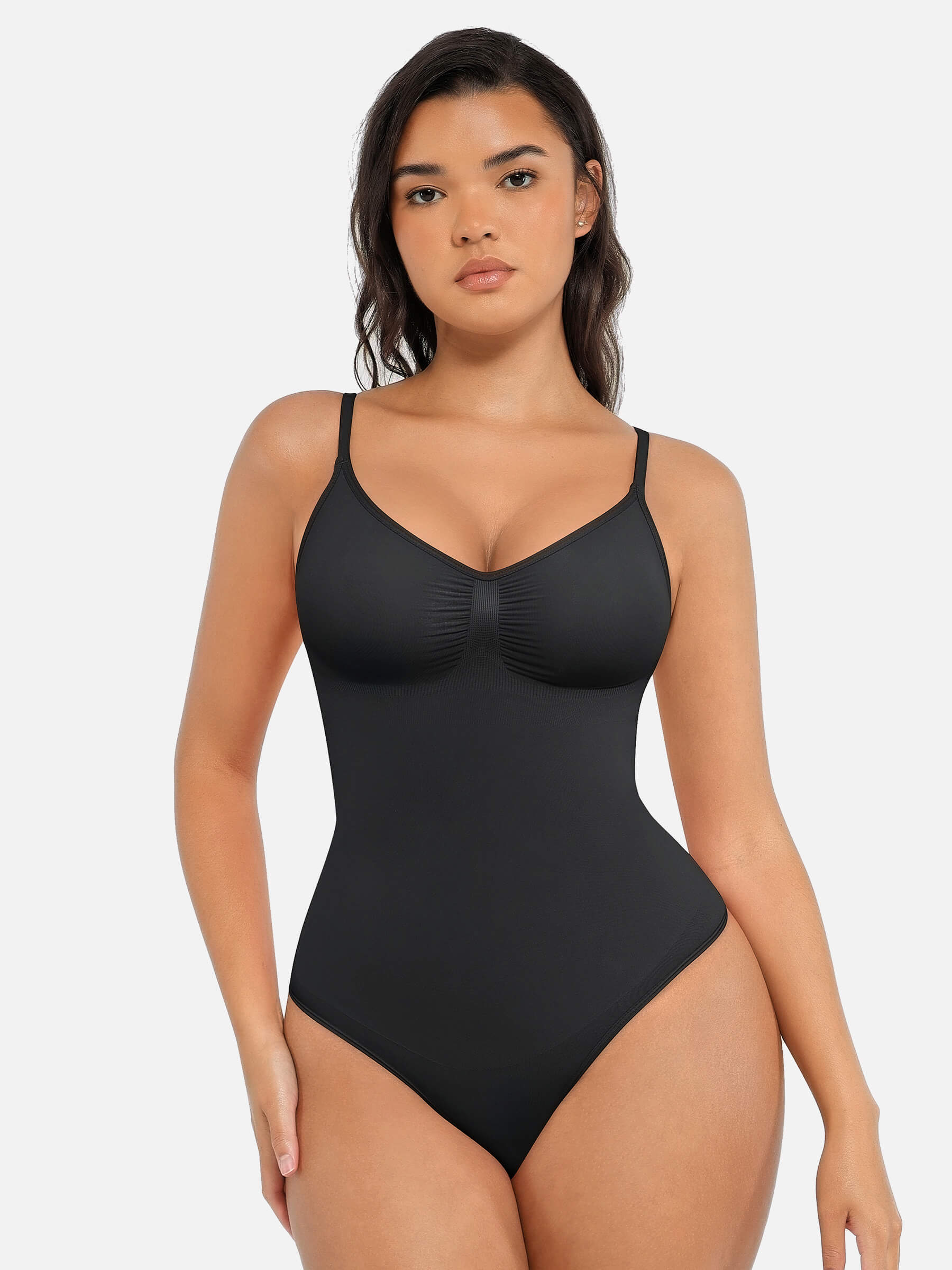 Feelingirl Seamless Tummy Control Shapewear Bodysuit